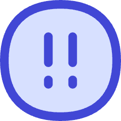 Alert Circle Priority Medium Icon from Flex Duo Set