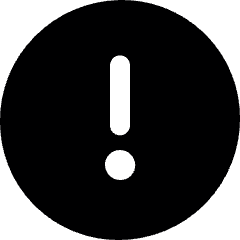 Alert Circle Icon from Ultimate Bold Set