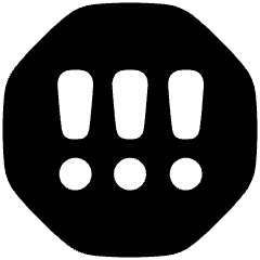 Alert Octagon Priority High Icon from Plump Solid Set