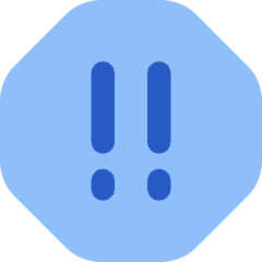 Alert Octagon Priority Medium Icon from Flex Flat Set
