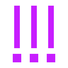 Alert Priority High Icon from Sharp Neon Set