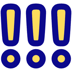 Alert Priority High Icon from Plump Pop Set