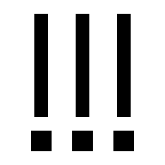 Alert Priority High Icon from Sharp Line Set