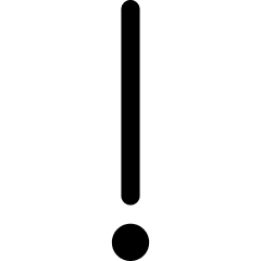 Alert Priority Low Icon from Core Line Set