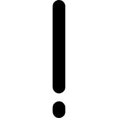 Alert Priority Low Icon from Flex Solid Set