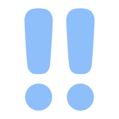 Alert Priority Medium Icon from Plump Flat Set