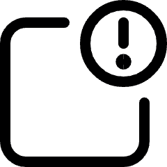 Alert Push Notification 2 Icon from Ultimate Regular Set