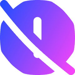 Alert Report Off Icon from Flex Gradient Set