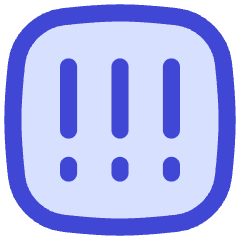 Alert Square Priority High Icon from Flex Duo Set