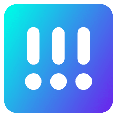Alert Square Priority High Icon from Core Gradient Set