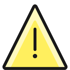 Alert Triangle Icon from Ultimate Colors Set