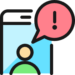 Alert User Icon from Ultimate Colors Set