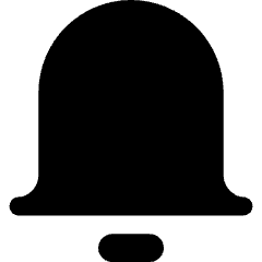 Bell Notification Icon from Core Solid Set