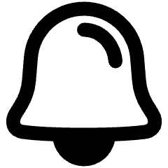 Bell Notification Icon from Plump Remix Set