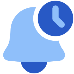 Bell Set Timer Icon from Plump Flat Set