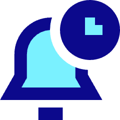 Bell Set Timer Icon from Sharp Pop Set