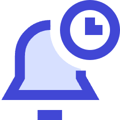 Bell Set Timer Icon from Sharp Duo Set