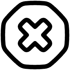 Dangerous Icon from Plump Line Set