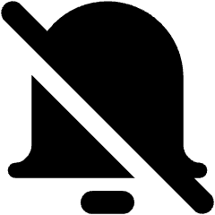 Disable Bell Notification Icon from Core Solid Set