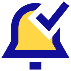 Enabled Bell Notification Icon from Sharp Pop Set