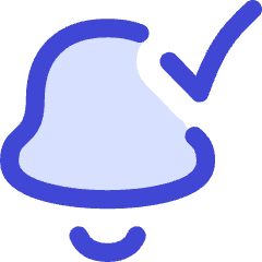 Enabled Bell Notification Icon from Flex Duo Set