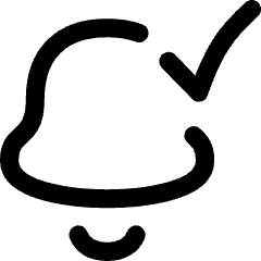 Enabled Bell Notification Icon from Flex Line Set