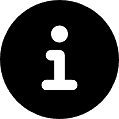 Information Circle Icon from Core Solid Set
