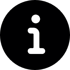 Information Circle Icon from Ultimate Bold Set