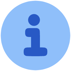 Information Circle Icon from Plump Flat Set
