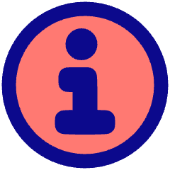 Information Circle Icon from Plump Pop Set