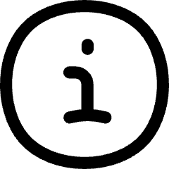 Information Circle Icon from Flex Line Set
