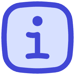 Information Square Icon from Flex Duo Set