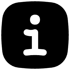 Information Square Icon from Flex Solid Set