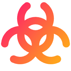 Radioactive 2 Icon from Plump Gradient Set