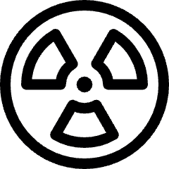 Radioactive Circle Icon from Ultimate Regular Set