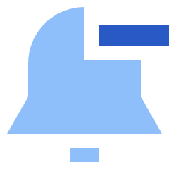 Remove Bell Notification 1 Icon from Sharp Flat Set
