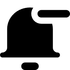 Remove Bell Notification 1 Icon from Core Solid Set
