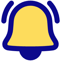 Ringing Bell Notification Icon from Plump Pop Set