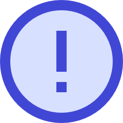 Warning Circle Icon from Sharp Duo Set