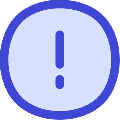 Warning Circle Icon from Flex Duo Set