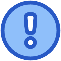 Warning Circle Icon from Plump Duo Set