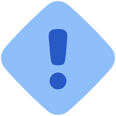 Warning Diamond Icon from Plump Flat Set