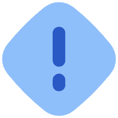 Warning Diamond Icon from Flex Flat Set