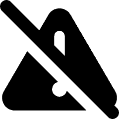 Warning Off Icon from Core Solid Set