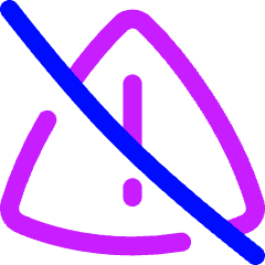 Warning Off Icon from Flex Neon Set
