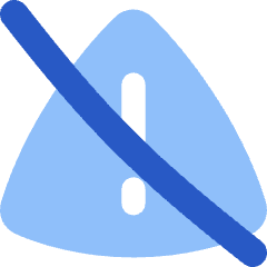 Warning Off Icon from Flex Flat Set