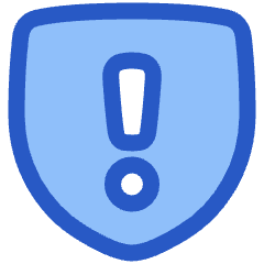 Warning Shield Icon from Plump Duo Set