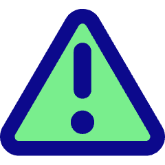 Warning Triangle Icon from Core Pop Set