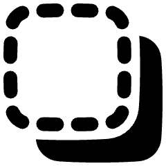 Align Back 1 Icon from Plump Remix Set