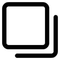 Align Back 1 Icon from Core Line Set